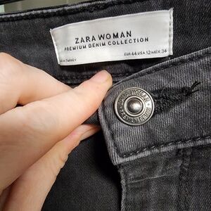 Zara Dark Gray Premium Denim Jeans